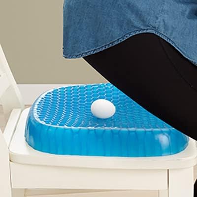 Egg Sitter Seat Cushion | Honeycomb Design Absorbs Pressure Points (Pack of 2)