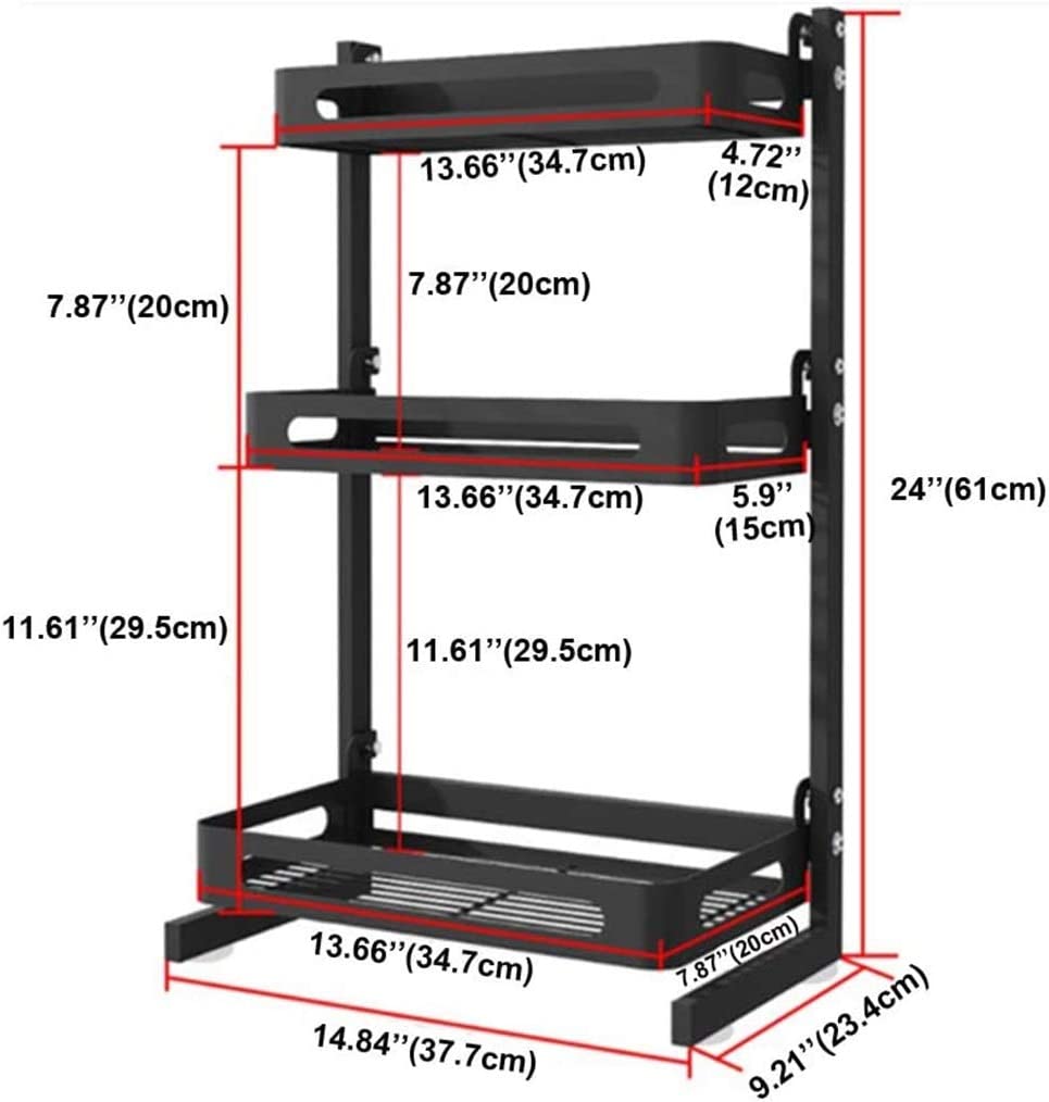 Spice Rack Organizer, 3-Tier