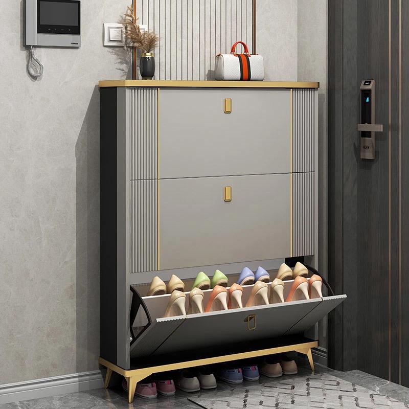 Flip-top Italian Shoe Rack