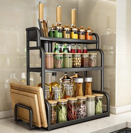 Stainless Steel Sauce Spice Rack